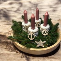 Adventskranz/Weihnachten Advent Kerzenhalter Keraflott Adventskranz/Weihnachten Advent Kerzenhalter Keraflott von SteffisCandle