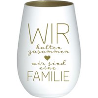 Personalisiertes Weinglas Tumbler Lasergraviert Für Die Familie Stemless Windlicht Familienzeit Zuhause von SteffisHobbytraum2