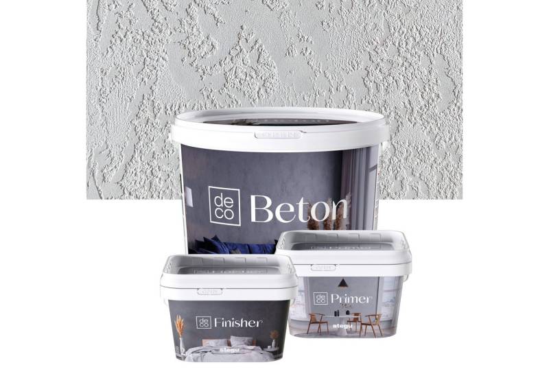 Stegu Baueimer Kunstharzputz DECO Beton set von Stegu