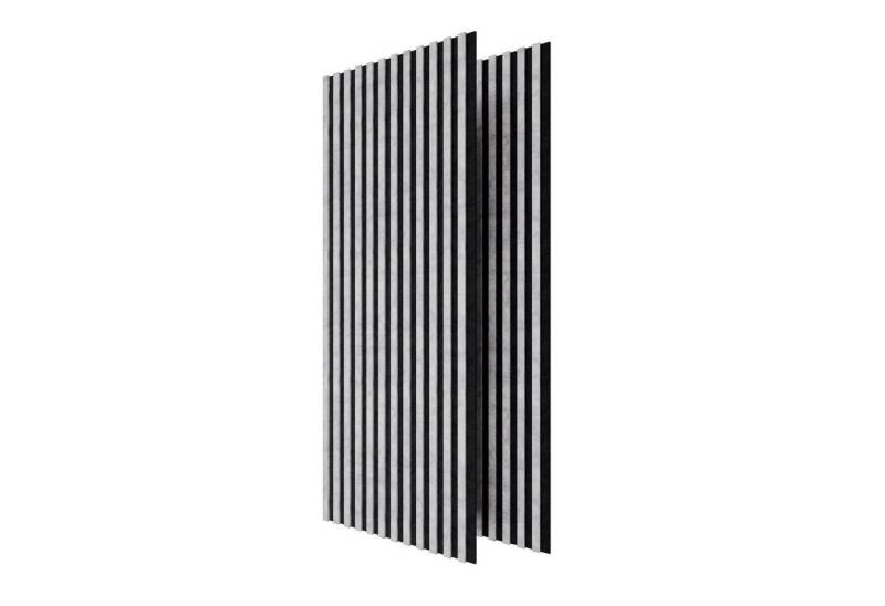 Stegu Wandpaneel Linea ACOUSTIC PROline Akustikpaneel Holz auf Filz Lamellenwand FSC, BxL: 60,00x120,00 cm, (2-tlg) Dekorative Wandvertafelung mit Akustik- und Dämmungseigenschaften von Stegu