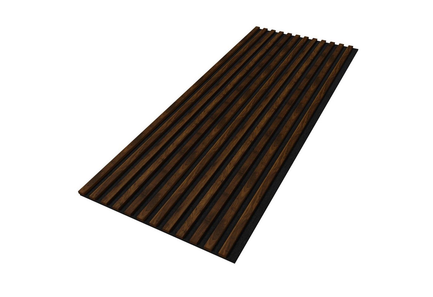 Stegu Wandpaneel Linea ACOUSTIC PROline Akustikpaneel Holz auf Filz Lamellenwand FSC, BxL: 60,00x120,00 cm, (2-tlg) Dekorative Wandvertafelung mit Akustik- und Dämmungseigenschaften von Stegu