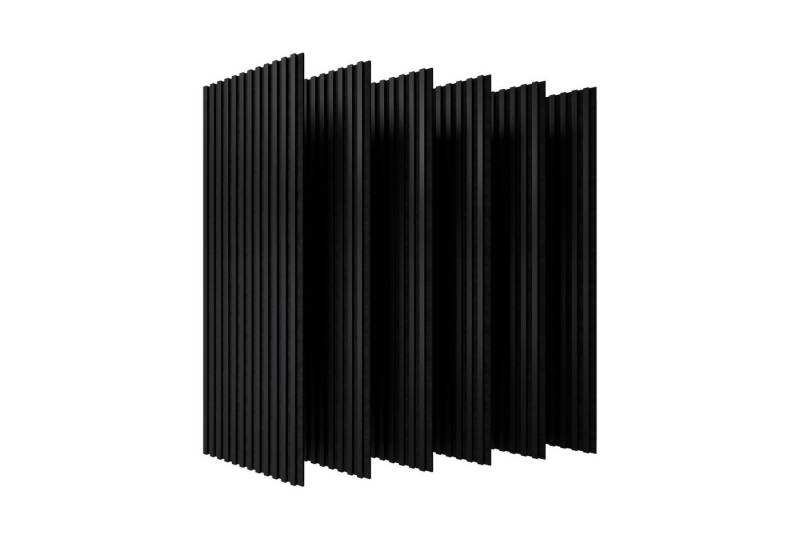 Stegu Wandpaneel Linea ACOUSTIC PROline Akustikpaneel Holz auf Filz Lamellenwand FSC, BxL: 60,00x120,00 cm, (6-tlg) Dekorative Wandvertafelung mit Akustik- und Dämmungseigenschaften von Stegu