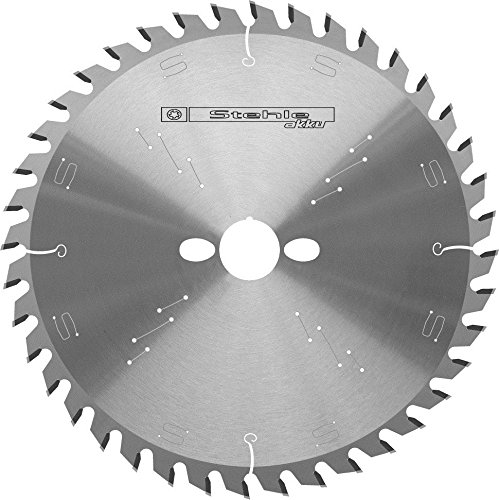 Stehle HW HKS-Massiv Kreissägeblatt für Akku-Handkreissägen 136x1,8/1,0x20mm Z=18 Flachzahn mit Wechselzahn von Stehle