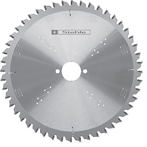 Stehle HW K+G negativ Kapp- und Gehrungssägeblatt 210x2,8/1,8x30mm Z=48 Wechselzahn mit negativen Spanwinkel von Stehle