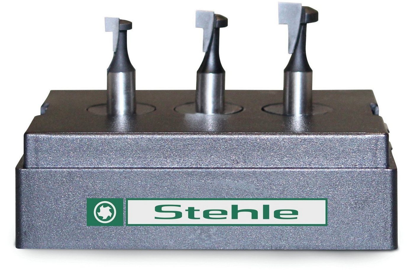 Stehle Schaftfräser Stehle 3-tlg. HW T-Nutfräser-Set in Holzkassette M5, M6 & M8 - Schaft Ø 8mm von Stehle