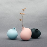 Design-Vase Porzellan/ Runde Vase Rosa/ Weiße Imo/ Blumenvase Aus Porzellan/ Formvase/ Osterdekoration/ Osterdekoration Design-Vase Porzellan/ Runde Vase Rosa/ Weiße Imo/ Blumenvase Aus Porzellan/ Formvase/ Osterdekoration/ Osterdekoration von Stehlikdesign