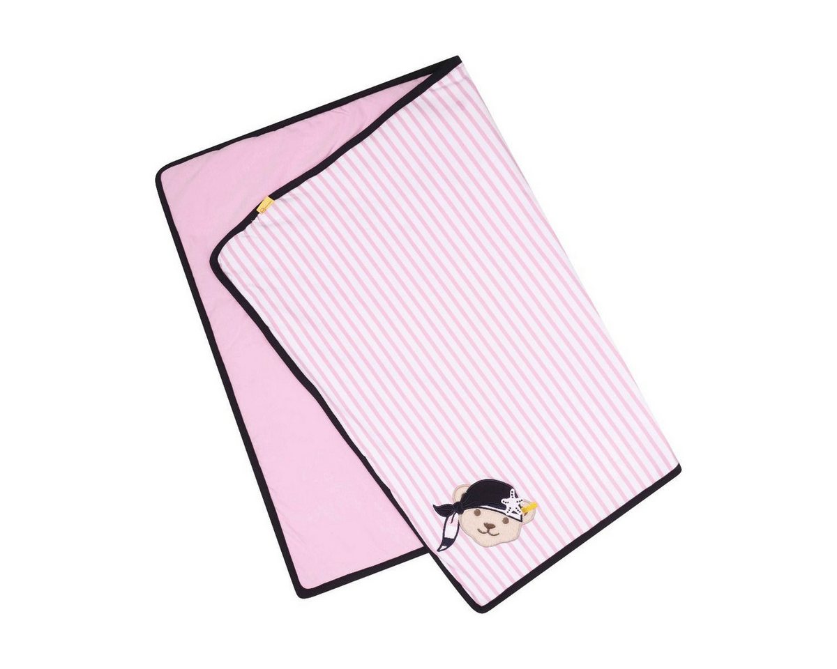 Babydecke Jerseydecke Decke Matrose Rosa Lilac 90 x 60 cm, Steiff Collection Babydecke Jerseydecke Decke Matrose Rosa Lilac 90 x 60 cm, Steiff Collection von Steiff Collection