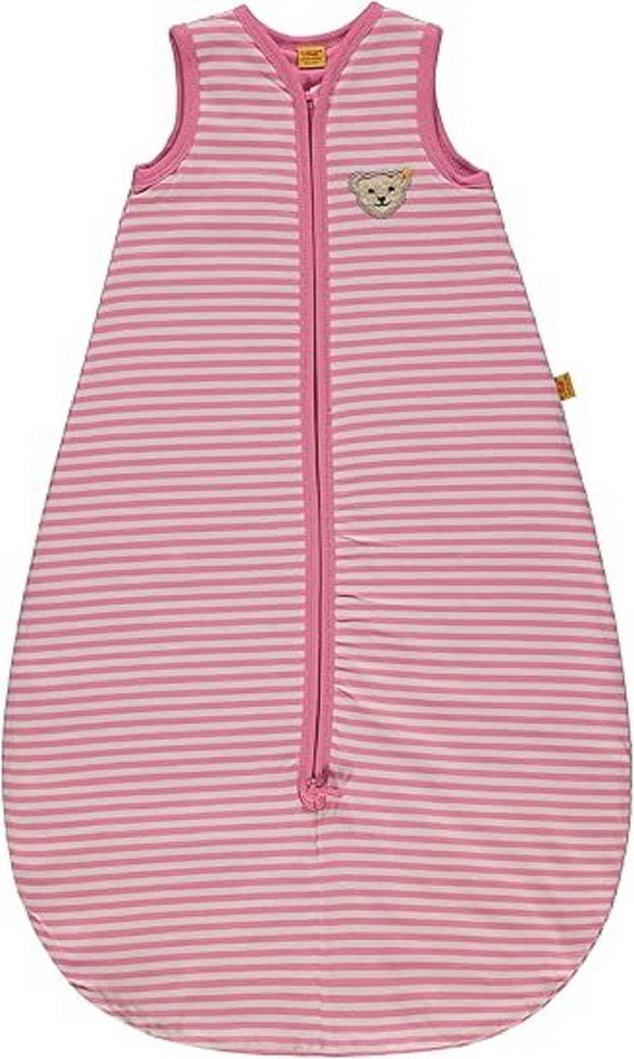 Steiff Collection Babyschlafsack L 110 rosa Ringel von Steiff Collection