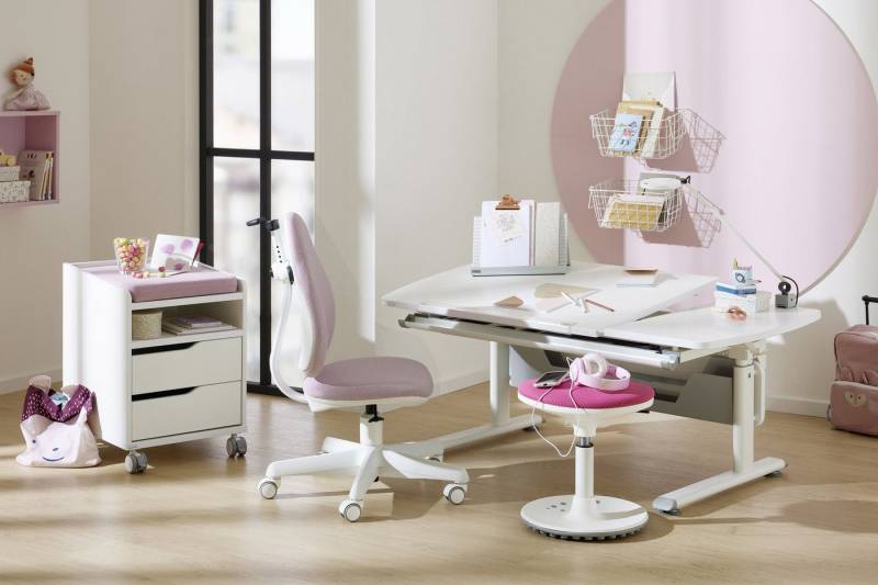 PAIDI Kinderschreibtisch DIEGO CURVED GT, Schülerschreibtisch, ergonomisch, mitwachsend, stufenlos höhenverstellbar, geteilte Tischplatte neigbar PAIDI Kinderschreibtisch DIEGO CURVED GT, Schülerschreibtisch, ergonomisch, mitwachsend, stufenlos höhenverstellbar, geteilte Tischplatte neigbar von PAIDI