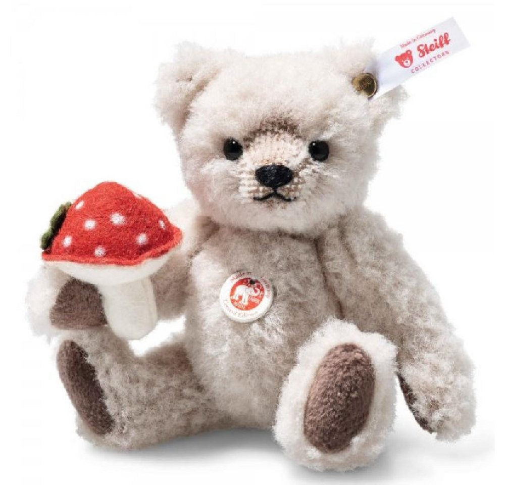 Steiff Dekofigur Stofftier Teddybär Lucky Exclusive mit Glücksbringer (13 cm) von Steiff
