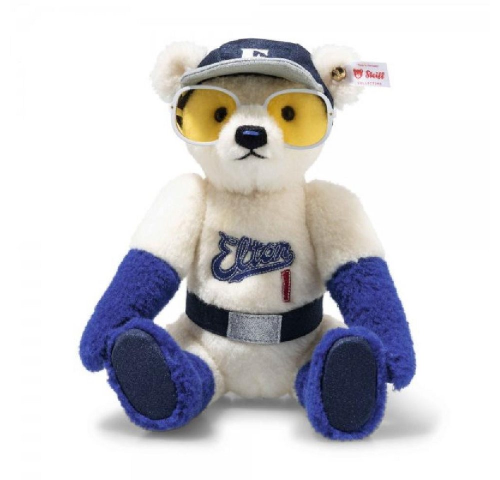 Steiff Dekofigur Stofftier Teddybär Rocks! Elton John 75 (28cm) von Steiff