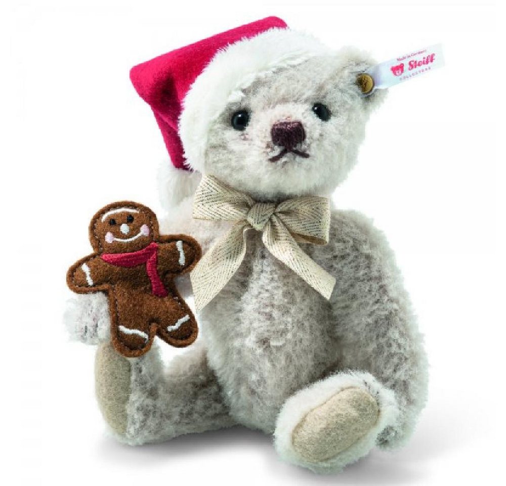 Steiff Weihnachtsbaumkugel Stofftier Weihnachtsteddybär Beige (18 cm) von Steiff