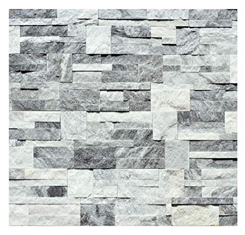 1 Muster W-017 Quarzit Wandverblender Wandverkleidung Naturstein Mauer Steinwand Wand Design Verblender Natural Stone Wall Cladding - Fliesen Lager Verkauf Stein-Mosaik Herne NRW von Stein-mosaik