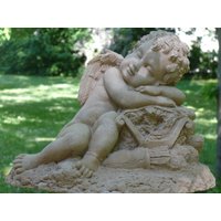 Amor Engel Aus Sandstein von SteinArtManufaktur