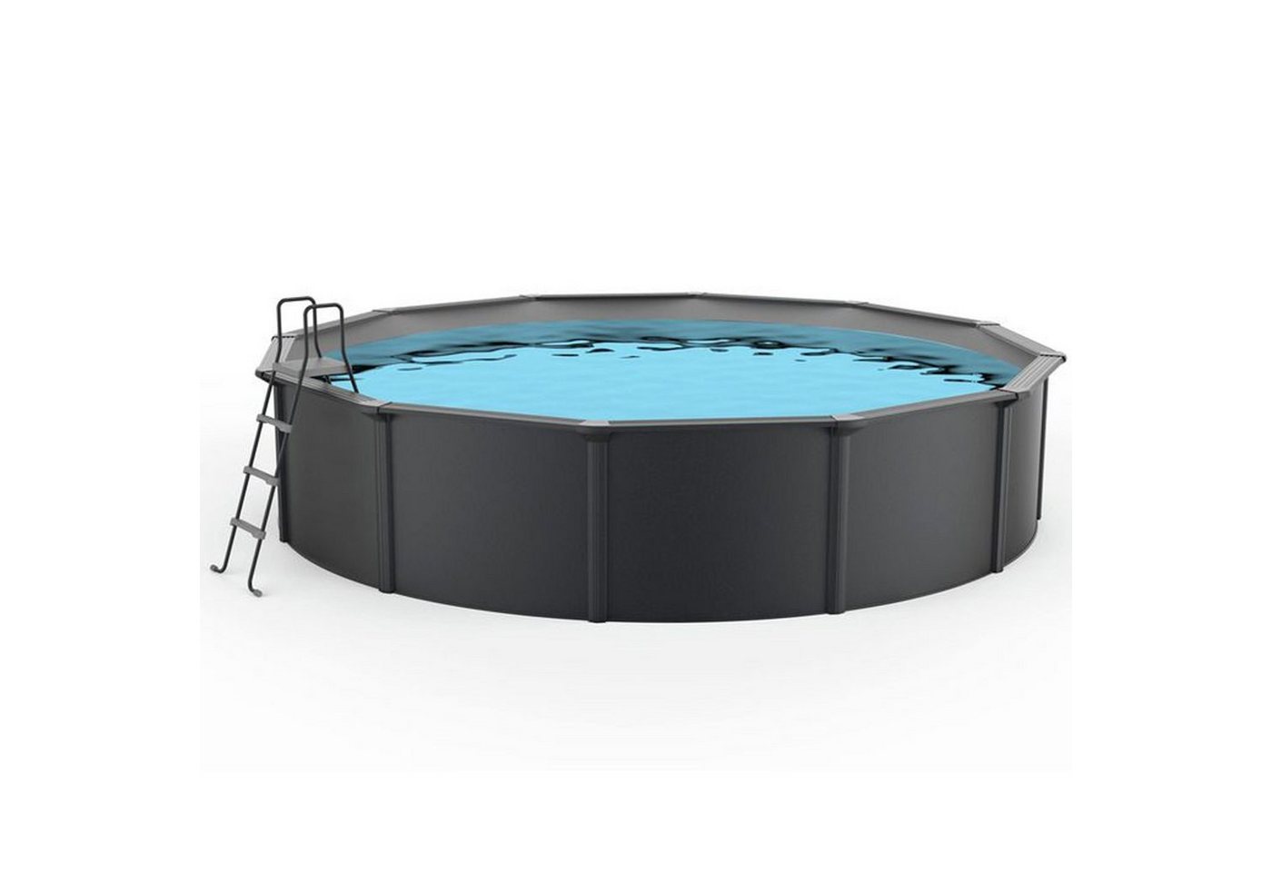 Steinbach Pool Achteckpool Stahlwand Swimming Pool Set Nuovo de Luxe" Ø 460 x 120 cm" von Steinbach Pool