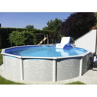 STEINBACH Rundpool »Grande«, Rund, BxH: 457x135 cm, weiß - weiss von Steinbach