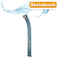 Steinbach - Swimming Pool Solardusche Slim Line Deluxe blau-silber von Steinbach