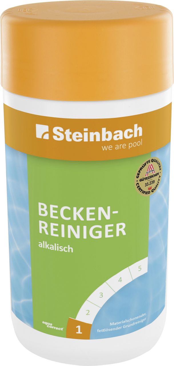 Steinbach Poolpflege Beckenreiniiger alkalisch 1 L von Steinbach