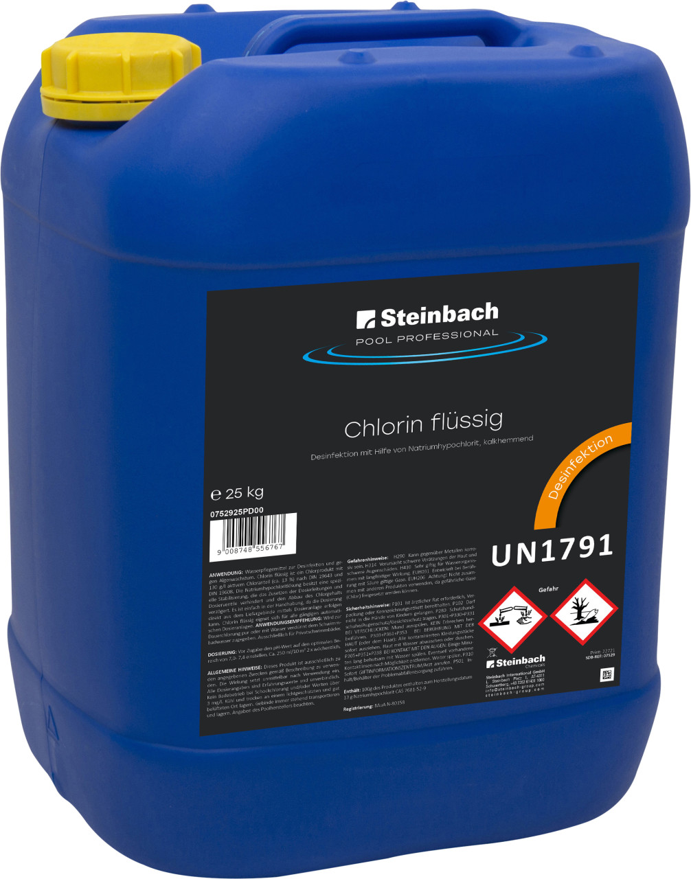 Steinbach Chlorin flüssig 25 kg von Steinbach