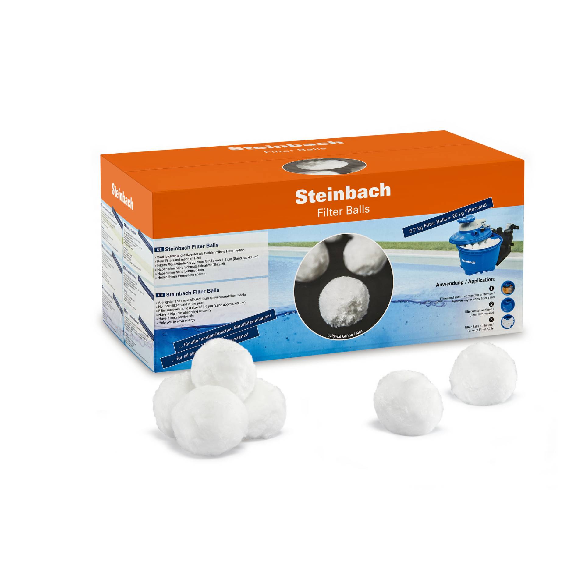 Steinbach Filterballs 700 g von Steinbach