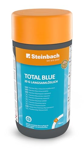 Steinbach Poolpflege Total Blue 20g langsamlöslich, 1 kg, Chlorprodukte, 0752301TD00 von STEINBACH