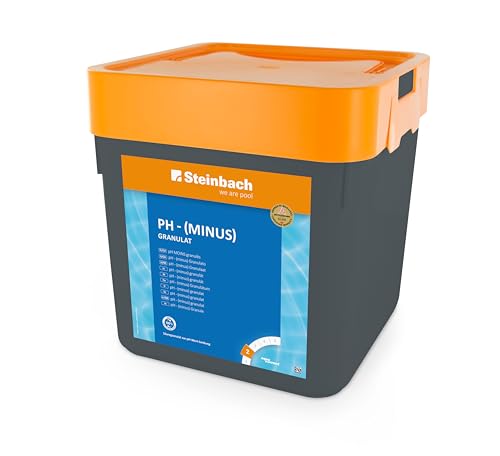 Steinbach Poolpflege pH - (Minus) Granulat, 7,5 kg, Einstellung des pH-Werts, 0753005TD00 Steinbach Poolpflege pH - (Minus) Granulat, 7,5 kg, Einstellung des pH-Werts, 0753005TD00 von STEINBACH