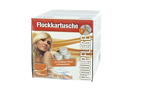 Steinbach Poolchemie Flockungskartusche, Aquacorrect, 125 g / 1 kg von STEINBACH