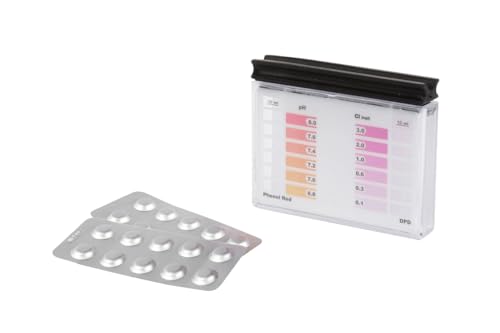 Steinbach Testkit für pH-Wert und freies Chlor, inkl. 2x 10 Tabletten, 079000, 1 Stück von STEINBACH