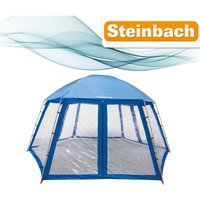 Pooldach 500 x 433 x 250 cm Pavillion für Pools bis ø 400 cm - Steinbach von Steinbach