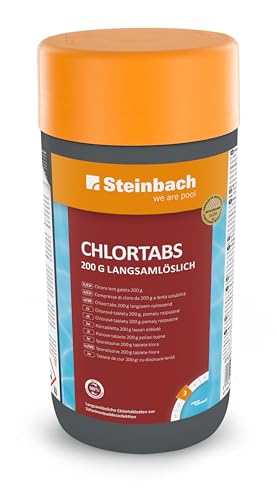 Steinbach Poolpflege Chlortabs 200 g langsamlöslich, 1 kg, Chlorprodukte, 0752201TD00 Steinbach Poolpflege Chlortabs 200 g langsamlöslich, 1 kg, Chlorprodukte, 0752201TD00 von STEINBACH