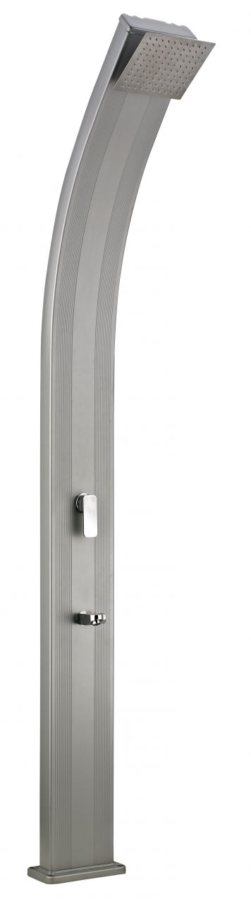 Steinbach Speed Shower Solardusche Slim Line Deluxe silber von Steinbach