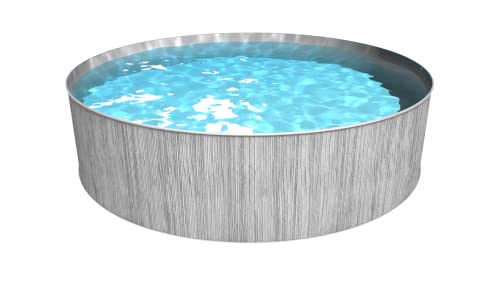 Steinbach Stahlwandpool New Splasher Secure 3,50 x 0,90 m, Set inkl. Pool, Kartuschenfilter, Sicherheitsleiter in Greywood/Grey, Steinbach Stahlwandpool New Splasher Secure 3,50 x 0,90 m, Set inkl. Pool, Kartuschenfilter, Sicherheitsleiter in Greywood/Grey, von STEINBACH