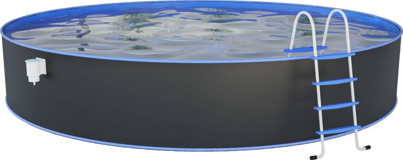 Steinbach Stahlwandpool Set Nuovo Ø 450 x 120 cm von Steinbach