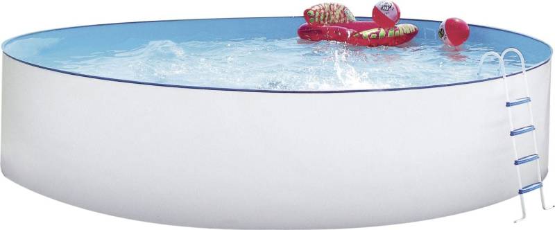 Steinbach Stahlwandpool Set Nuovo weiß, Ø 550 x 120 cm von Steinbach