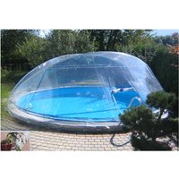 Steinbach - Swimming Pool Überdachung 'Cabrio Dom' transparent für ø 550 cm mit schmalem Handlauf Steinbach - Swimming Pool Überdachung 'Cabrio Dom' transparent für ø 550 cm mit schmalem Handlauf von Steinbach
