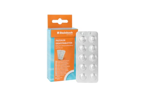 Steinbach 079010 Ersatztabletten für pH-Wert und freies Chlor, 60 Stück von STEINBACH