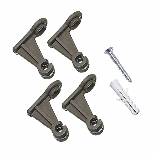 Wandbefestigung 573355 braun für Spaliere, mit SB-Reiter Wandbefestigung 573355 braun für Spaliere, mit SB-Reiter von Siena Garden