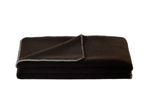 STEINBECK Wohndecke Yakhaar braun Größe 150x220 cm von Steinbeck