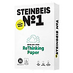 Steinbeis No.1 DIN A3 Druckerpapier  Recycelt 100% 80 g/m² Glatt Weiß 500 Blatt von Steinbeis