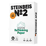 Steinbeis No.2 DIN A3 Druckerpapier  Recycelt 100% 80 g/m² Glatt Weiß 500 Blatt von Steinbeis