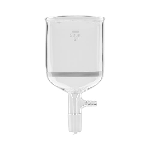 Steinberg Systems Glasfritte 500 ml 24/40 bis 160 °C Borosilikatglas Trennfilter Labor-Fritte Labor-Glasgefäß Labor-Glasbehälter Labor-Glasgeräte von Steinberg Systems