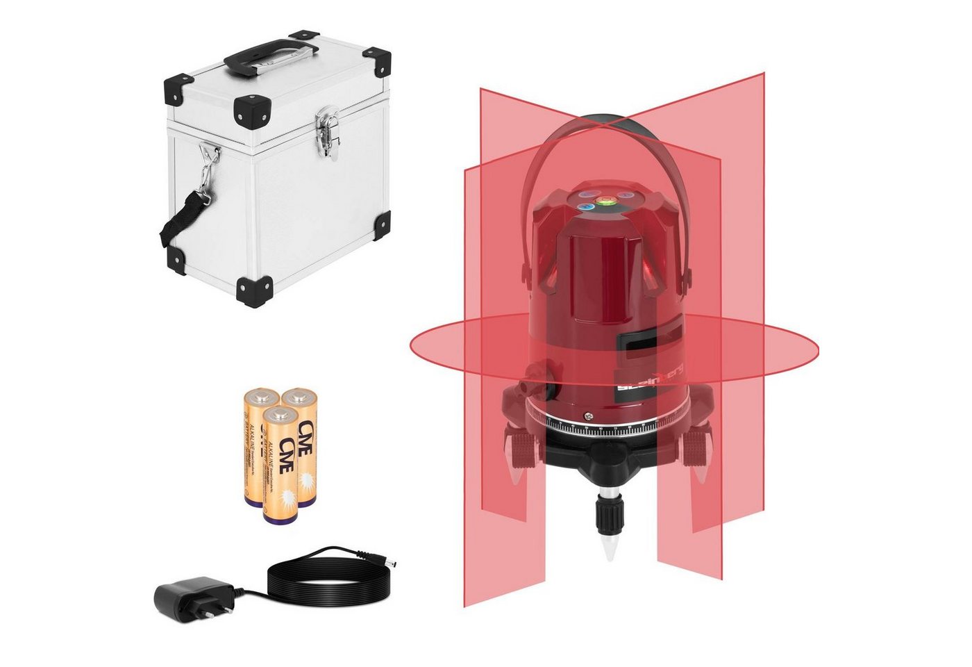 Steinberg Systems Kreuzlinienlaser Rotationslaser Linienlaser Kreuzlaser Kreuzlinienlaser Baulaser 25 m von Steinberg Systems