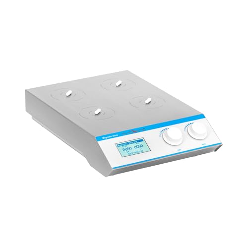 Steinberg Systems Magnetrührer 4 x 1000 ml Geschwindigkeit 0-2400 U/min Timer LCD Drehregler Rührplatte Anti-Rutsch-Beschichtung magnetischer Rührer Steinberg Systems Magnetrührer 4 x 1000 ml Geschwindigkeit 0-2400 U/min Timer LCD Drehregler Rührplatte Anti-Rutsch-Beschichtung magnetischer Rührer von Steinberg Systems