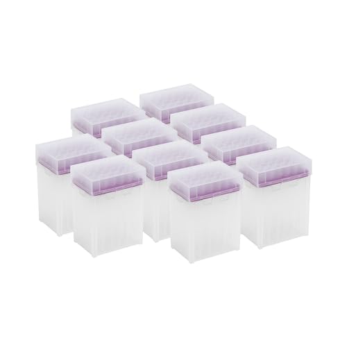 Steinberg Systems Pipettenspitzen 10 ml DNAse-/RNAse-frei vorsterilisiert/autoklavierbar transparent 10 x 24 Stück in stapelbarer Pipettenspitzen-Box Pipettenaufsätze Pipette Tips von Steinberg Systems
