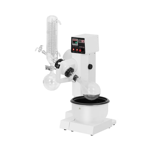 Steinberg Systems Rotationsverdampfer 200 U/min Verdampferkolben: 2 l Auffangkolben: 1 l Wasserbad: 2 l RT- 99 °C Vakuum-Rotationsverdampfer von Steinberg Systems