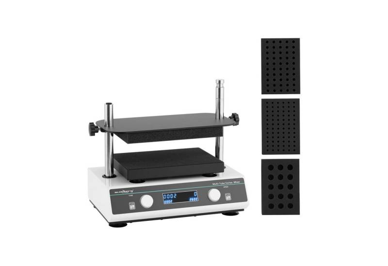 Steinberg Systems Rührquirl Multi Vortex Mixer 500 - 3000 U/min Timer 24 h LCD Vortex Schüttler 3, L: 45.5 cm von Steinberg Systems