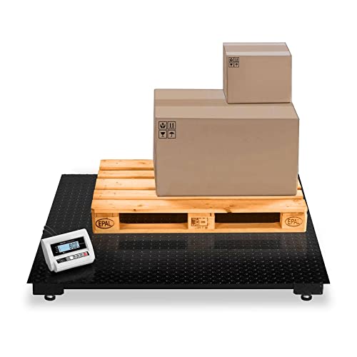 Steinberg Systems SBS-BW-5T Bodenwaage 5000kg / 2 kg Paketwaage 150 x 150 cm Plattformwaage Industriewaage Digitalwaage mit LCD-Anzeige Steinberg Systems SBS-BW-5T Bodenwaage 5000kg / 2 kg Paketwaage 150 x 150 cm Plattformwaage Industriewaage Digitalwaage mit LCD-Anzeige von Steinberg Systems