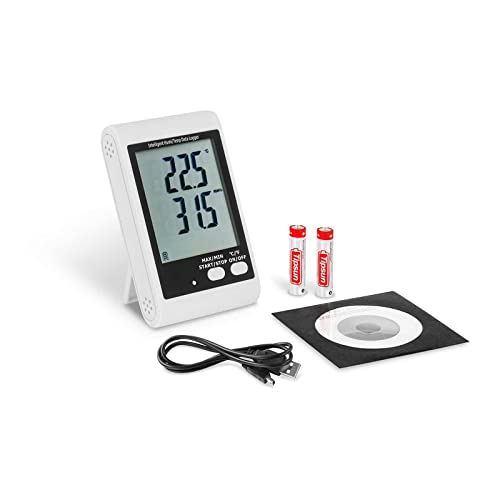 Steinberg Systems SBS-DL-123L Datenlogger für Temperatur und Feuchte Temperaturlogger mit Display Hygrometer Klimalogger mit Mini-USB-Anschluss Steinberg Systems SBS-DL-123L Datenlogger für Temperatur und Feuchte Temperaturlogger mit Display Hygrometer Klimalogger mit Mini-USB-Anschluss von Steinberg Systems