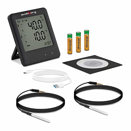 Steinberg Systems SBS-DL-125E Datenlogger Temperatur LCD -40 bis +125 °C 2 externe Sensoren von Steinberg Systems
