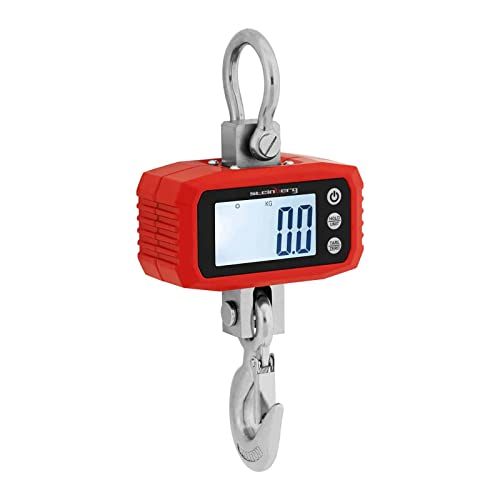 Steinberg Systems SBS-KW-1000N Kranwaage 1000 kg / 100 g LCD Hängewaage Zugwaage Kranwaage 1000 kg von Steinberg Systems